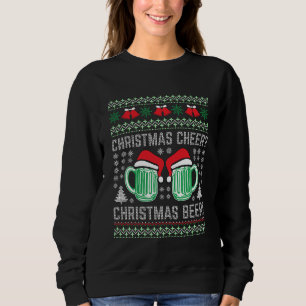 Sweatshirt Bière de Noël   Fête de Vacances Drôle
