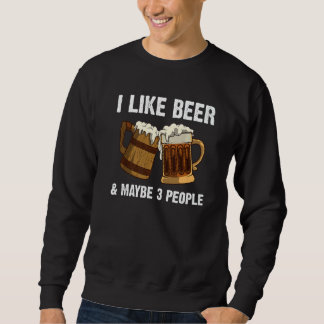Sweatshirt Bière pour hommes femmes boisson alcoolisée