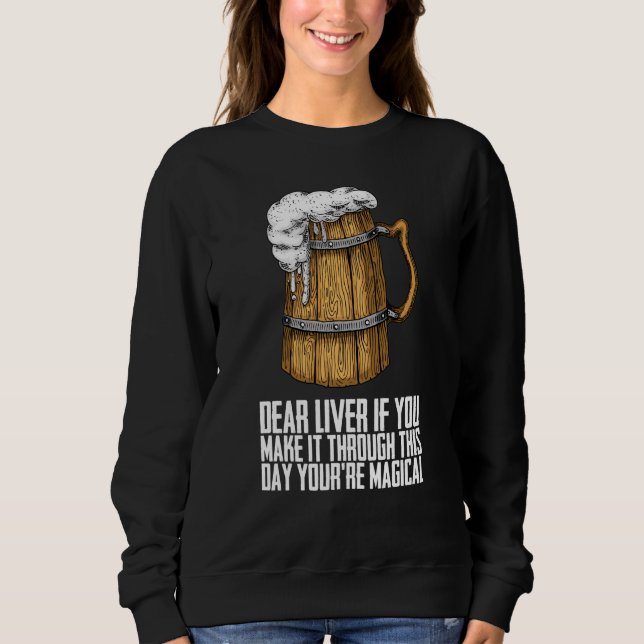 Sweatshirt Bières Alcool Fête  1 (Devant)