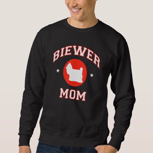 Sweatshirt Biewer Terrier Maman (Devant)