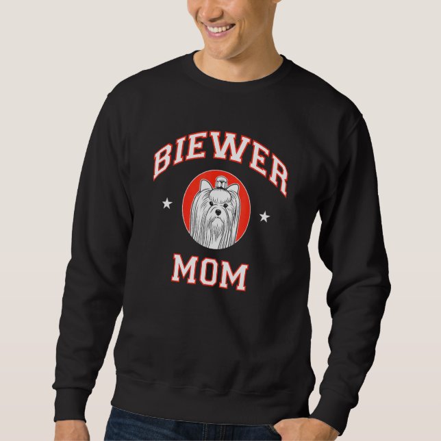 Sweatshirt Biewer Terrier Maman 1 (Devant)
