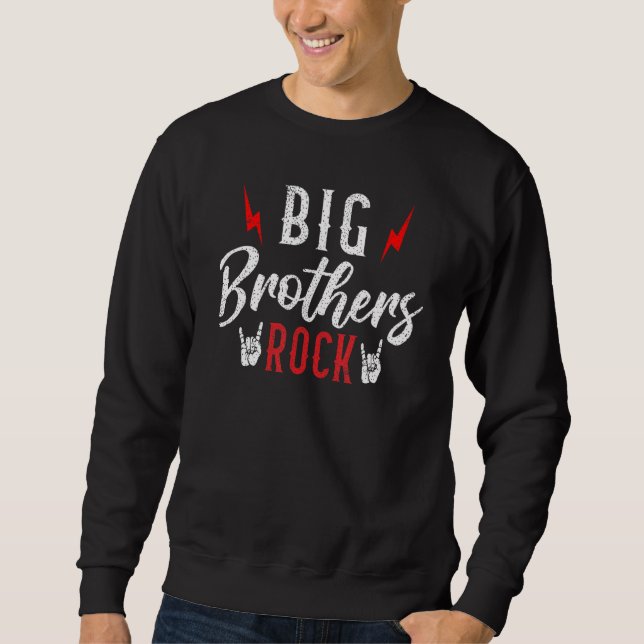 Sweatshirt Big Brothers Rock Big Brother (Devant)