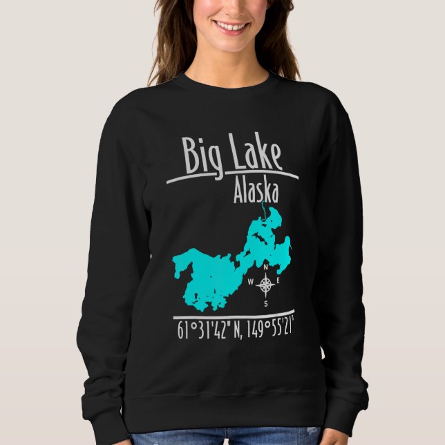 Sweatshirt Big Lake - Alaska_1 (Devant)