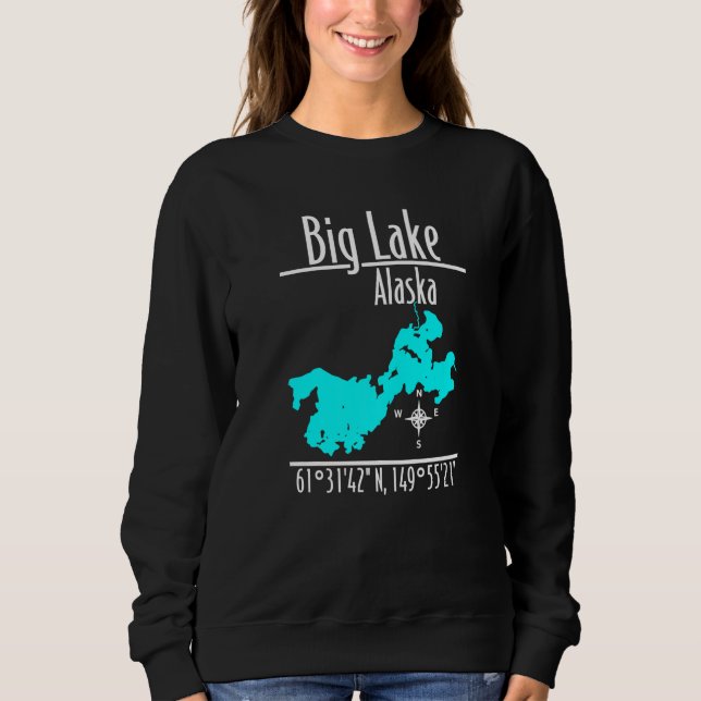 Sweatshirt Big Lake - Alaska Premium (Devant)