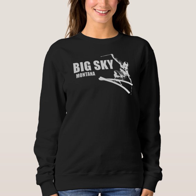 Sweatshirt Big Sky Montana (Devant)