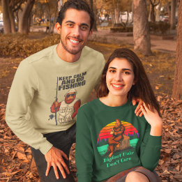 Sweatshirt Bigfoot Café du matin Bigfoot Cheveux n'ont pas d'