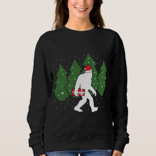 Sweatshirt Bigfoot Noël Funny Sasquatch
