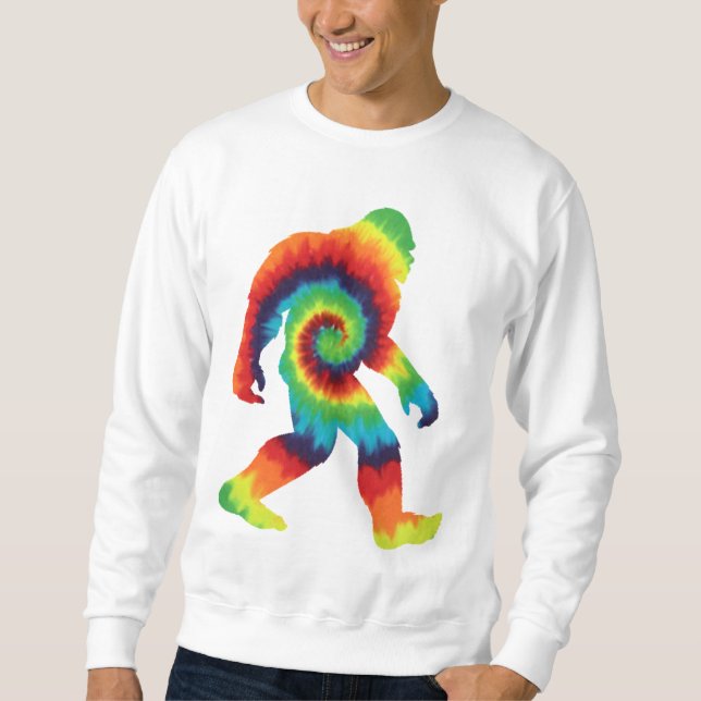 Sweatshirt Bigfoot Tie Dye  (Devant)