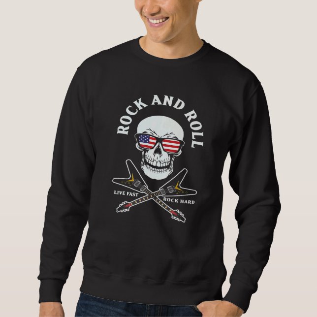 Sweatshirt Biker Skeleton Décès Mystic Bone 2 (Devant)