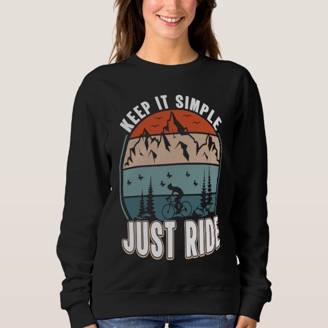 Sweatshirt Biking and Cycling   43 (Devant)