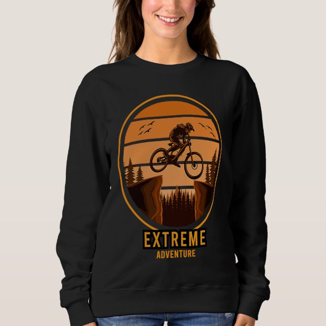 Sweatshirt Biking and Cycling   8 (Devant)