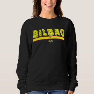 Sweatshirt Bilbao Espagne   Drapeau Espagnol Espana Souvenir 