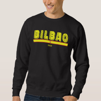Sweatshirt Bilbao Espagne   Drapeau Espagnol Espana Souvenir 