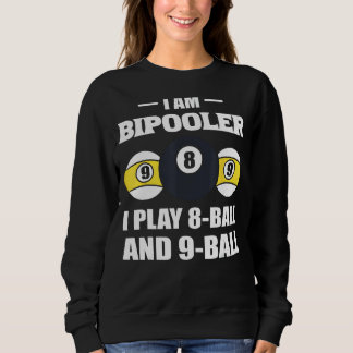 Sweatshirt Billard de piscine amusant Joueur de billard 1