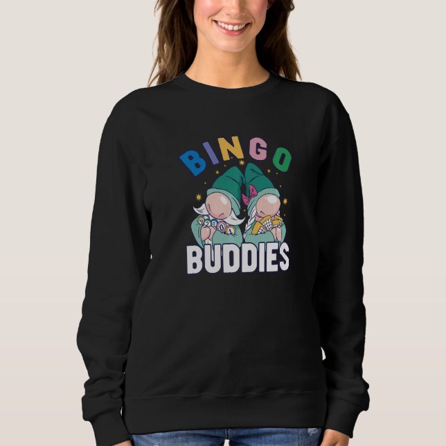 Sweatshirt Bingo Card Game Grandma Bingo Player Bingo Cards   (Devant)