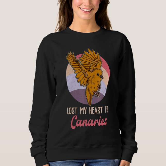 Sweatshirt Biologiste canarien des oiseaux chanteurs Canaries (Devant)
