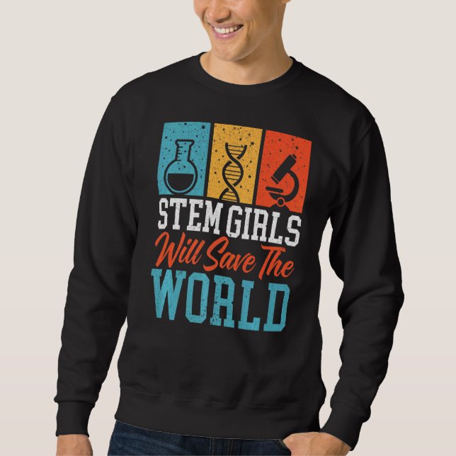 Sweatshirt Biologiste en génie scientifique Enseigner les mat (Devant)