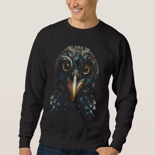 Sweatshirt Bird Artwork  Bird Motif Animal Bird 1 (Devant)