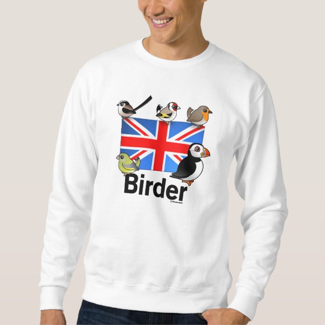 Sweatshirt Birder BRITANNIQUE (Devant)