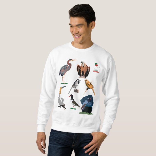 Sweatshirt Birds of l'Allemagne 1 (Devant entier)