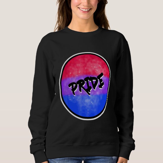 Sweatshirt Bisexual Pride Arc-en-ciel Bisexuel Drapeau Lgbt G (Devant)