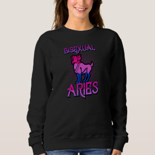 Sweatshirt Bisexuel Bisexual Aries SIGNE Zodiaque Anniversair