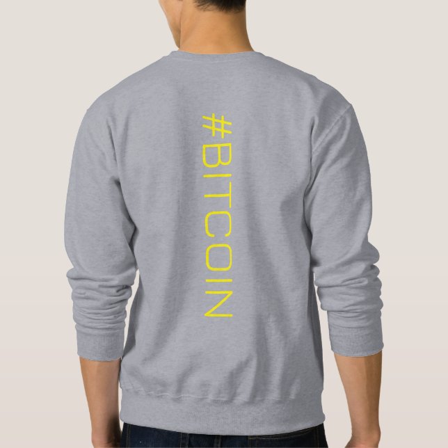 SWEATSHIRT #BITCOIN (Dos)