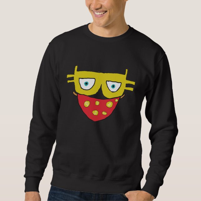 Sweatshirt Bitcoin Bandit (Devant)