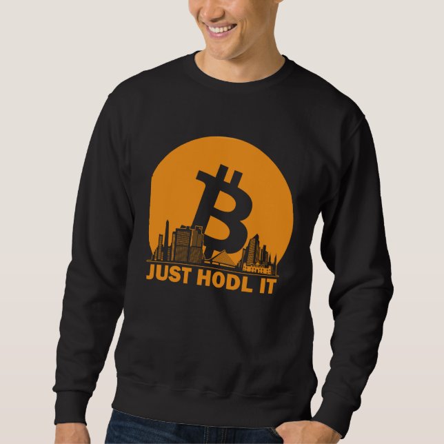 Sweatshirt Bitcoin Buenos Aires Skyline Buenos Aires Bitcoin  (Devant)