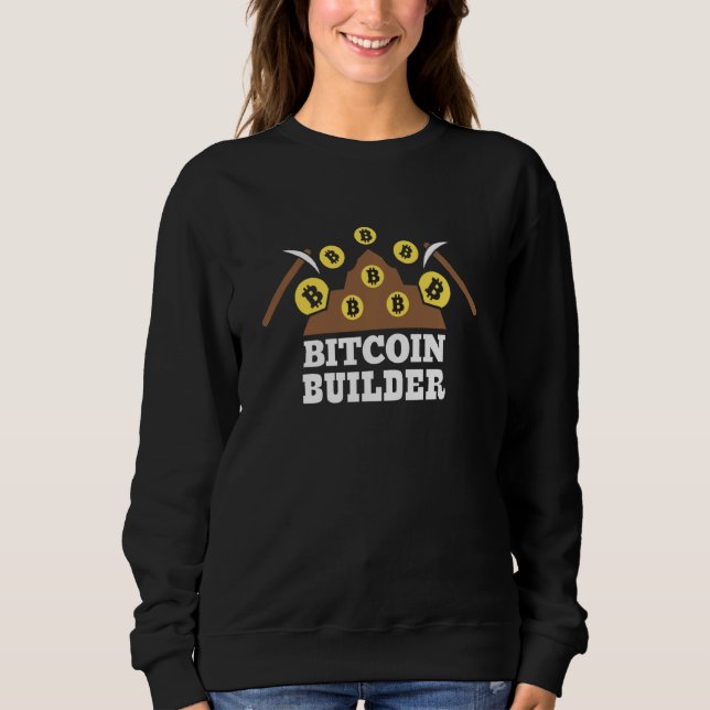 Sweatshirt Bitcoin Builder (Devant)