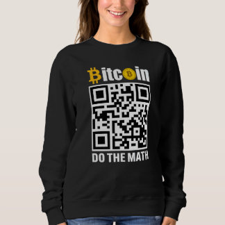 Sweatshirt Bitcoin Do The Math BTC Crypto Mens Saying