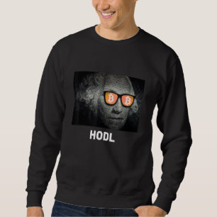 Sweatshirt Bitcoin Hodl Cryptomonnaie Tee