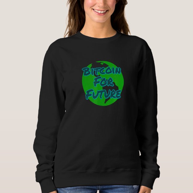 Sweatshirt Bitcoin Pour Les Cryptomonnaies Bwl Futures (Devant)