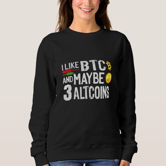 Sweatshirt Bitcoins Or pour Bitcoiner Crypto Miner 14 (Devant)