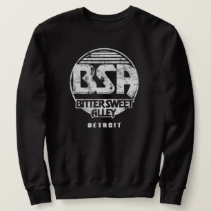 Sweatshirt Bitter Sweet Alley (BSA Vintage) NOIR Logo