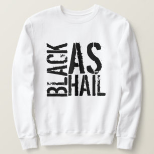Sweatshirt Black As Hail