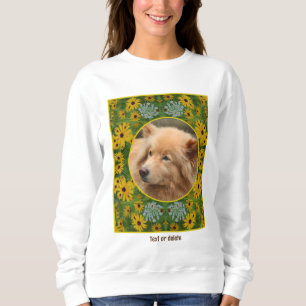 Sweatshirt Black Eyed Susan Daisy Peinture Ajouter Votre Prop