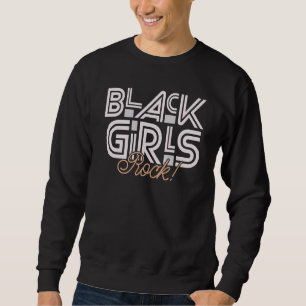 Sweatshirt Black Girl Magic Melanin Queen Afro American for W