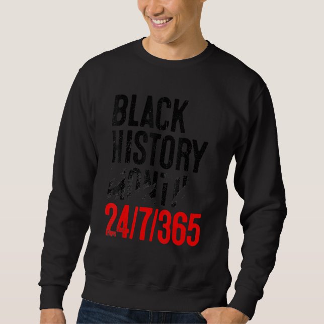 Sweatshirt Black History Month 247365 Gift Pride African Amer (Devant)