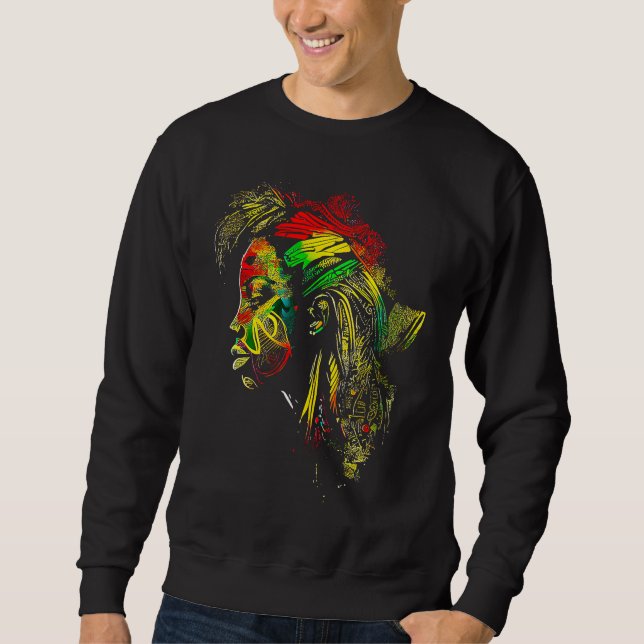 Sweatshirt Black history month  African American Ancestors' r (Devant)