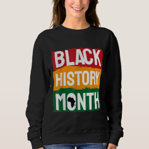 Sweatshirt Black History Month African American Country Celeb