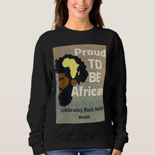 Sweatshirt Black History Month Original Black History Tank To (Devant)