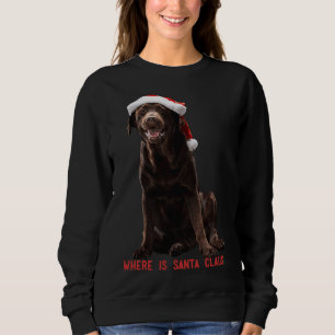 Sweatshirt Black Labrador Retriever Assis Avec