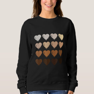 Sweatshirt Black Queen Afro Melanin Shades Love African Ameri