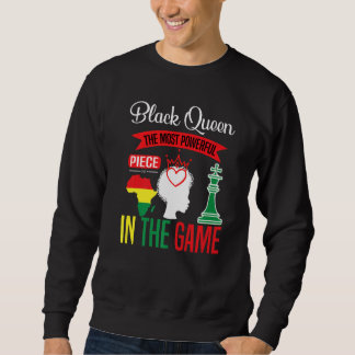 Sweatshirt Black Queen La Pièce La Plus Puissante Le Jeu Blac