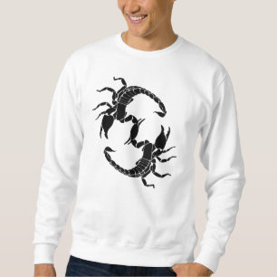 Sweatshirt Black & White Letter S