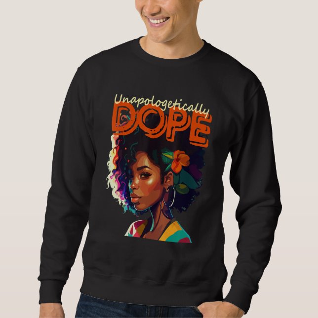 Sweatshirt Blackity Black Every Month Black History African A (Devant)