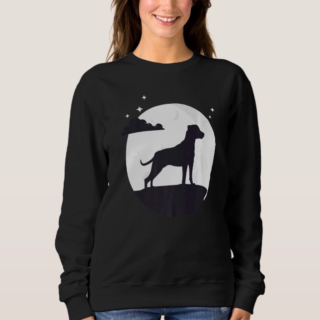 Sweatshirt Blackmouth Cur Retro (Devant)