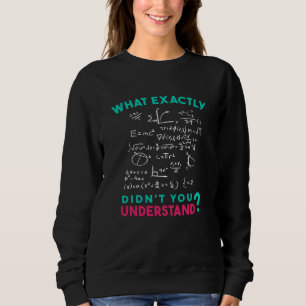 Sweatshirt Blague de formule de maths de physique