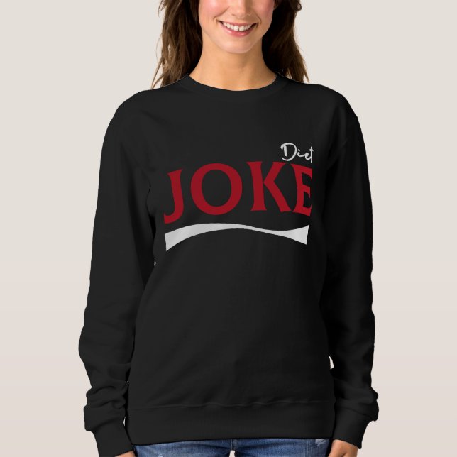 Sweatshirt Blague de régime Santé Végétalienne Affirmation Je (Devant)